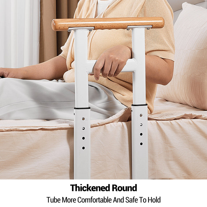 Soporte compacto y confiable para el borde de la cama